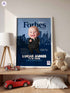 Baby Boss Business Poster or Canvas – Custom Photo & Text – Funny CEO Baby Wall Art